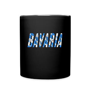 Bavaria - Tasse einfarbig - Schwarz - Vorne