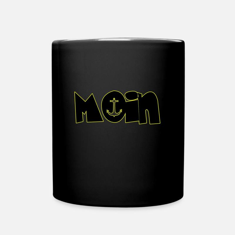 MOIN - Tasse einfarbig - Schwarz