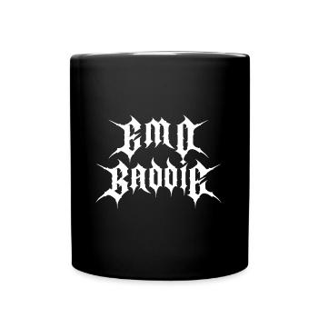 Goth Baddie! Goth Girl Gothic Aesthetic - Full Colour Mug - black - Front