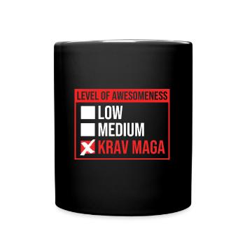 Krav Maga - Mug uni - noir - Devant