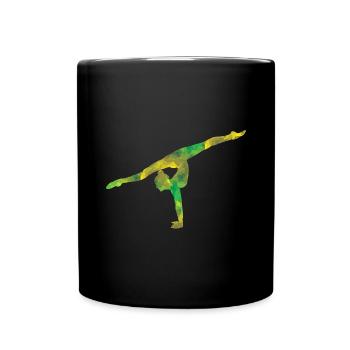 Gymnastique Gymnastique Gymnastique - Mug uni - noir - Devant