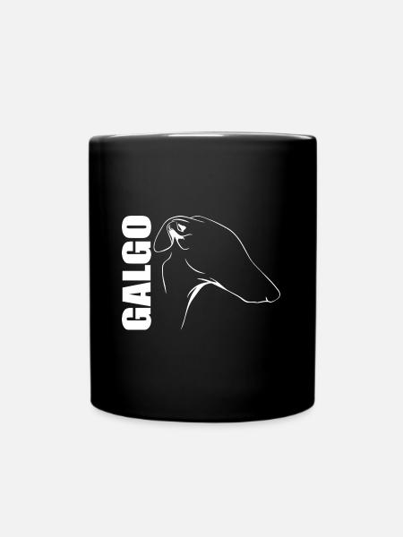 GALGO lévrier chien Chien Wilsigns - Mug uni - noir