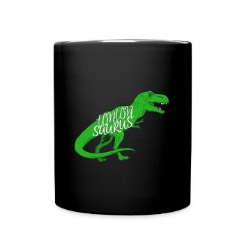 Tonton Est Un Vieux Dinosaure Cool Humour Oncle - Mug uni - noir - Devant