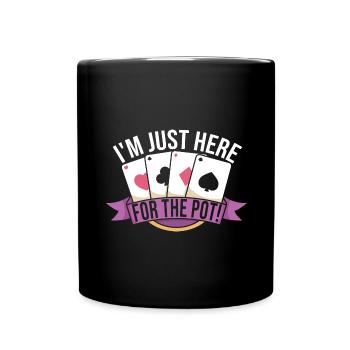 Vacances - Mug uni - noir - Devant