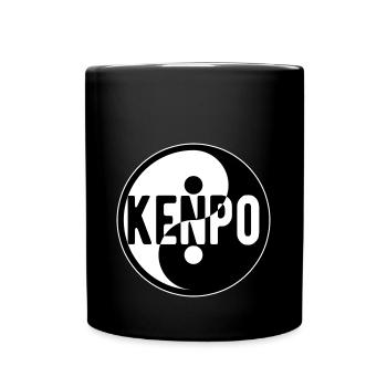 Kempo Karate Martial Arts Dojo Kämpfen - Tasse einfarbig - Schwarz - Vorne