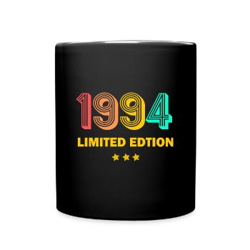 1994 Limited Edition 30th Birthday Gift Husband - Full Colour Mug - black - Front