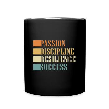 Workaholic Resilience - Full Colour Mug - black - Front