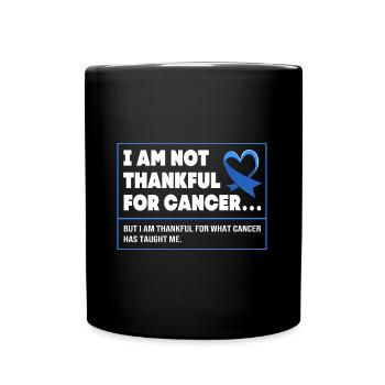 Colon, Cancer, Large Intestine - Full Colour Mug - black - Front
