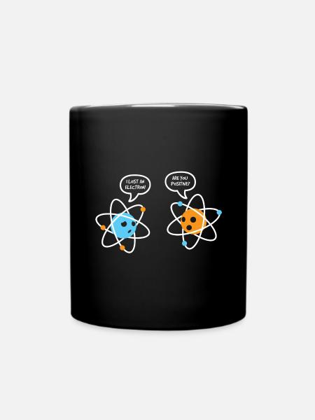 Physique Atomes Ion - Mug uni - noir