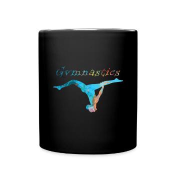 Art de la gymnastique - Mug uni - noir - Devant