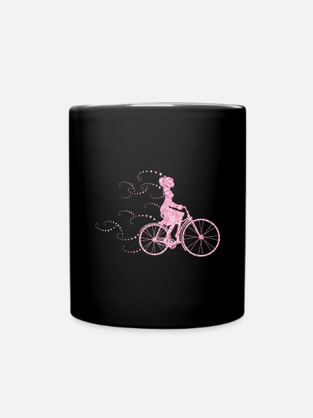 Cyclisme - Mug uni - noir