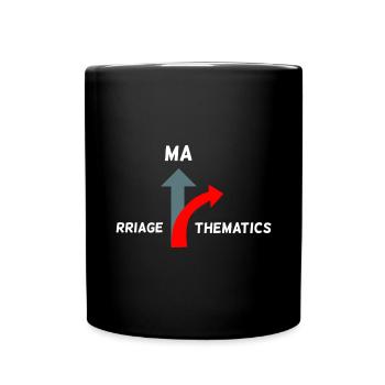 Math Gift Nerd Teacher Math Teacher Math - Full Colour Mug - black - Front
