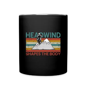 Vélo de montagne Cyclisme Cyclisme Cyclisme - Mug uni - noir - Devant