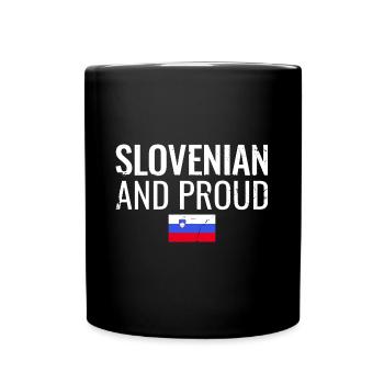 Slovénie Drapeau slovène Drapeau slovène Slovène - Mug uni - noir - Devant