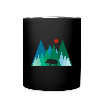 Outdoor - Full Colour Mug - black - Front
