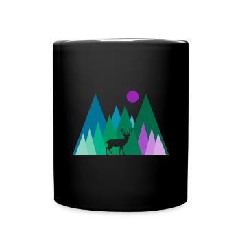 Résumé extérieur - Mug uni - noir - Devant