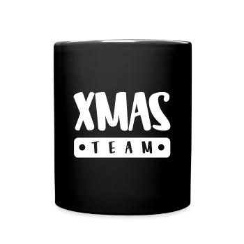 Xmas Team - Full Colour Mug - black - Front