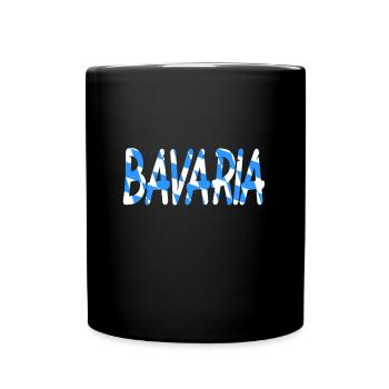 Bavaria - Tasse einfarbig - Schwarz - Vorne