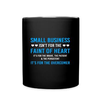 Unternehmer Workaholic - Tasse einfarbig - Schwarz - Vorne