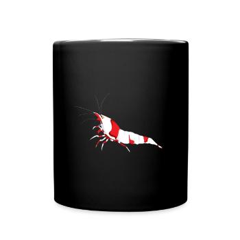 Crevette Cristal Rouge - Mug uni - noir - Devant