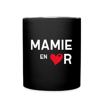 Mamie Précieuse Idée Cadeau Grand-mère - Mug uni - noir - Devant