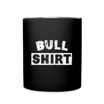BULL SHIRT - Full Colour Mug - black - Front