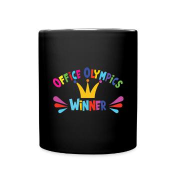 Office - Full Colour Mug - black - Front