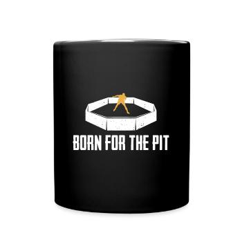 Pour ceux qui sont nés pour le gouffre, - Mug uni - noir - Devant