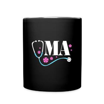 MFA Medical Physician - Full Colour Mug - black - Front