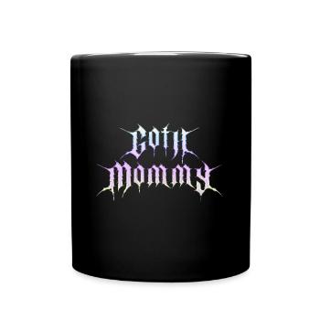 Goth Baddie! Goth Girl Gothic Aesthetic - Full Colour Mug - black - Front