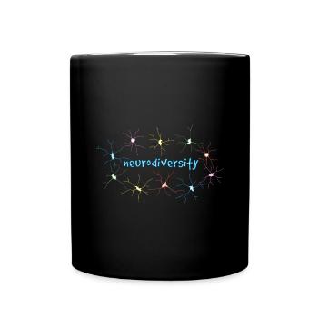 Neurodiversity - Full Colour Mug - black - Front