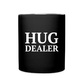 Festival des marchands Hug - Mug uni - noir - Devant