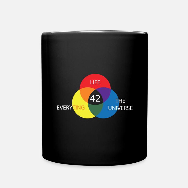 Physique Réponse 42 - Mug uni - noir