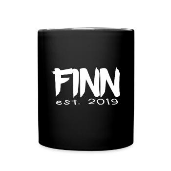 Finn est. 2019 [white] - Mug uni - noir - Devant