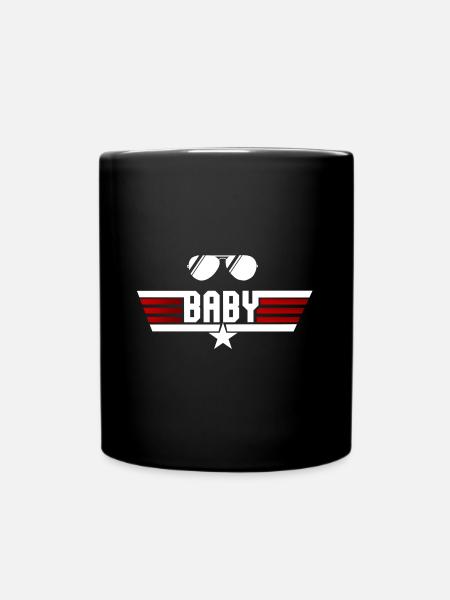 Baby pilote de chasse - Mug uni - noir
