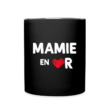 Mamie En Or - Mug uni - noir - Devant