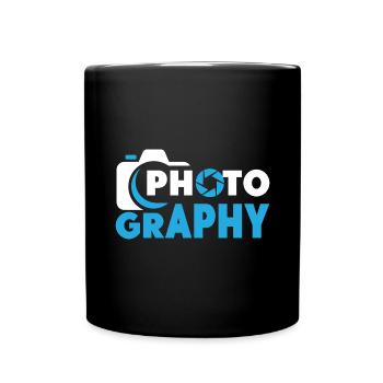 Photographe Photographie Appareil photo Photos - Mug uni - noir - Devant
