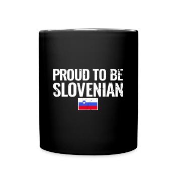 Slovénie Drapeau slovène Drapeau slovène Slovène - Mug uni - noir - Devant