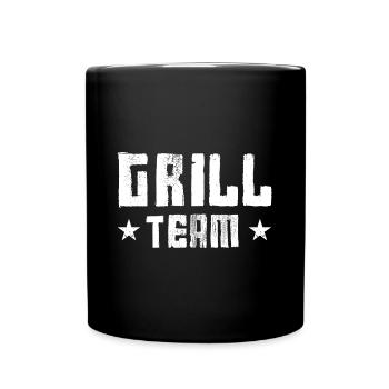Grill Team - Full Colour Mug - black - Front