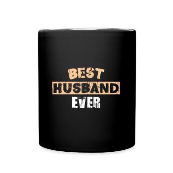 BEST HUSBAND EVER - Tasse einfarbig - Schwarz - Vorne
