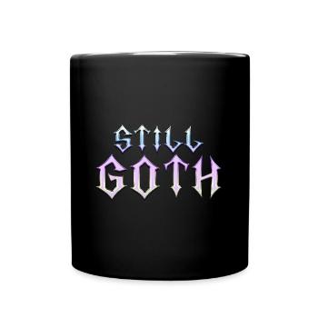 Toujours gothique ! Esthétique gothique Croix Y2K - Mug uni - noir - Devant