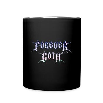 Gothique pour toujours ! Alt Esthétique Emo Goth Girl - Mug uni - noir - Devant