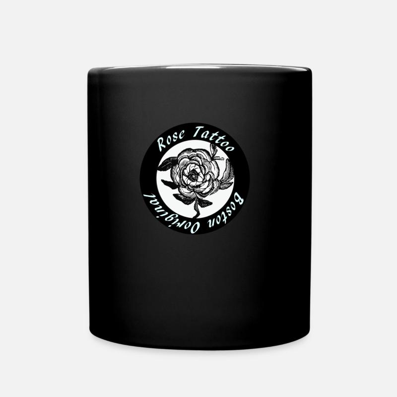 Rose Tattos Zeichnung Illustartion schön cool - Tasse einfarbig - Schwarz