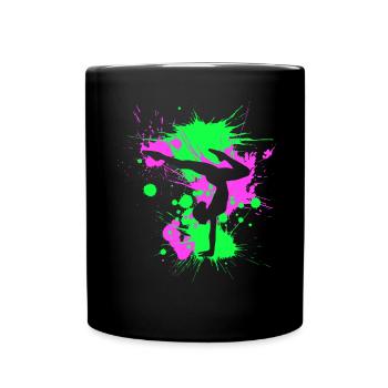 I Love Acrobatics - Full Colour Mug - black - Front