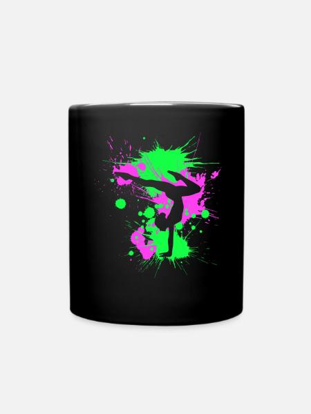 I Love Acrobatics - Tasse einfarbig - Schwarz