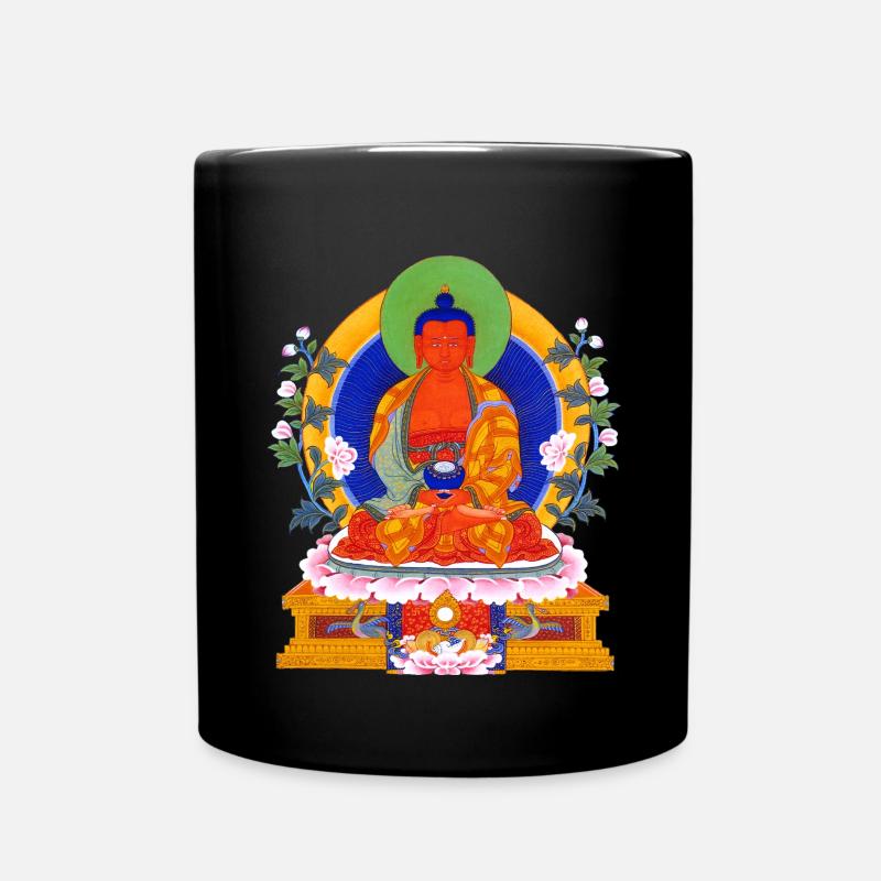 Amitabha Bouddha - Mug uni - noir