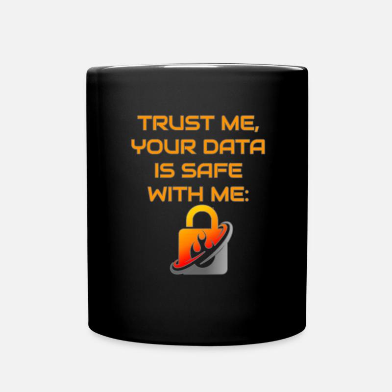 Privacy - Full Colour Mug - black