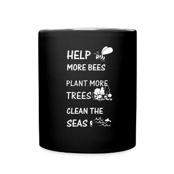 Environmental protection - Full Colour Mug - black - Front