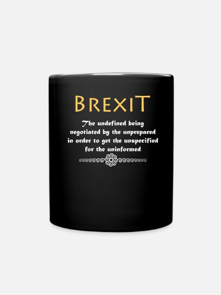 Brexit - Full Colour Mug - black