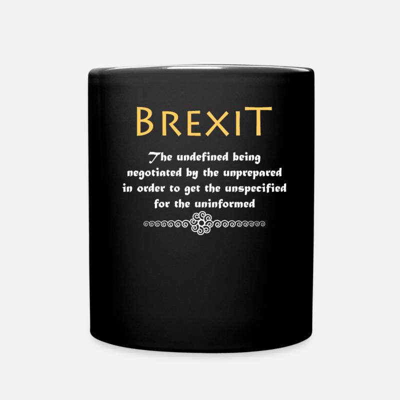 Brexit - Full Colour Mug - black